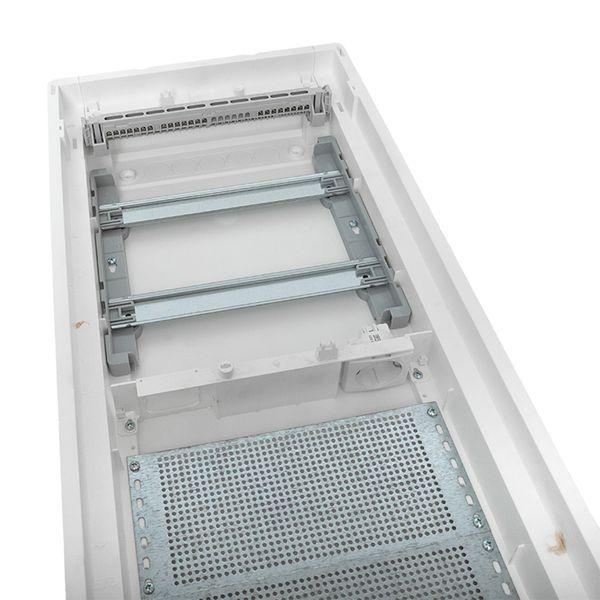 Щит комбинированный встраив. Nova 2 DIN-рейки + 3 монтаж. платы 5 габарит IP41 с метал. перфорированной дверью EKF nv-cb-pmd-2+3 ТехноИмпульс