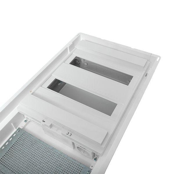 Щит комбинированный встраив. Nova 2 DIN-рейки + 3 монтаж. платы 5 габарит IP41 с метал. перфорированной дверью EKF nv-cb-pmd-2+3 ТехноИмпульс