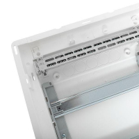 Щит комбинированный встраив. Nova 2 DIN-рейки + 3 монтаж. платы 5 габарит IP41 с метал. перфорированной дверью EKF nv-cb-pmd-2+3 ТехноИмпульс