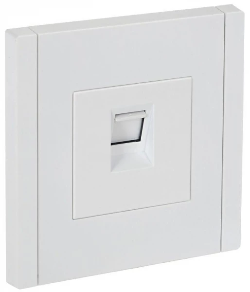 Розетка компьютерная RJ45 кат.5E FORTE&PIANO FP232 бел. IEK FP-K10-1-K01 ТехноИмпульс