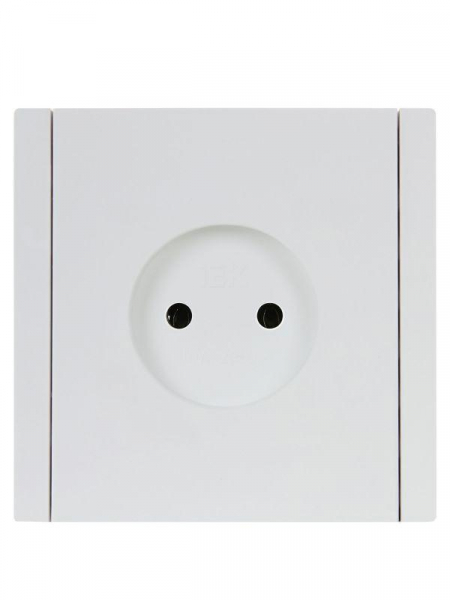 Розетка СП FORTE&PIANO FP218 10А без заземл. без защ. шторок винт. крепл. бел. IEK FP-R10-10-K01 ТехноИмпульс