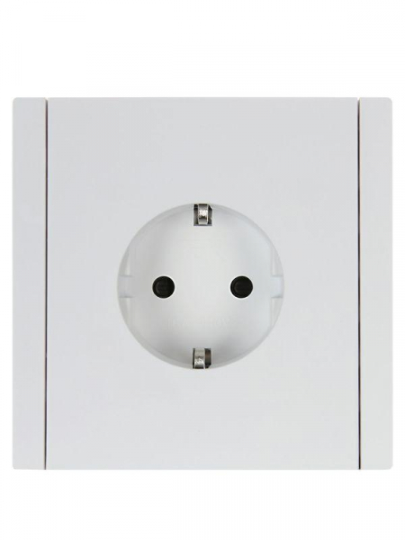 Розетка СП FORTE&PIANO FP213 16А с заземл. защ. шторки безвинт. крепл. бел. IEK FP-R14-16-1-K01 ТехноИмпульс
