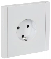 Розетка СП FORTE&PIANO FP215 16А с заземл. защ. шторки винт. крепл. бел. IEK FP-R14-16-K01 ТехноИмпульс