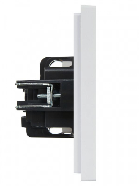 Розетка СП FORTE&PIANO FP215 16А с заземл. защ. шторки винт. крепл. бел. IEK FP-R14-16-K01 ТехноИмпульс