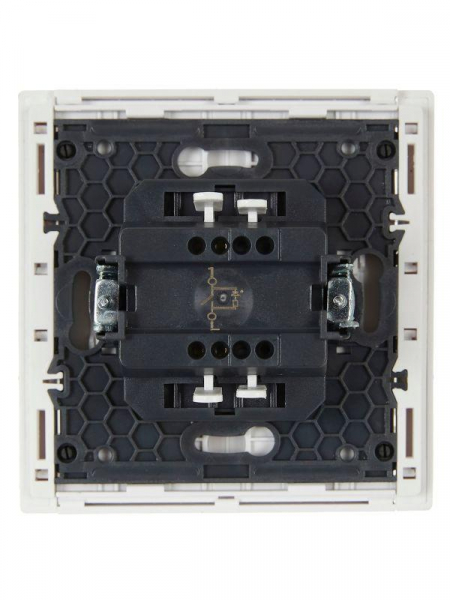 Выключатель 1-кл. СП FORTE&PIANO 10А FP202 с индикацией бел. IEK FP-V10-1-10-1-K01 ТехноИмпульс