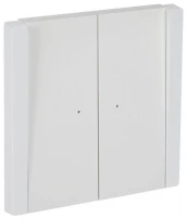 Выключатель 2-кл. СП FORTE&PIANO 10А FP206 с индикацией бел. IEK FP-V20-1-10-1-K01 ТехноИмпульс