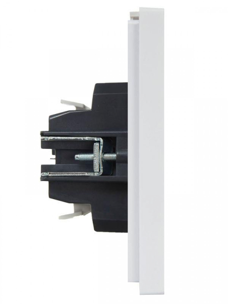 Выключатель 2-кл. СП FORTE&PIANO 10А FP206 с индикацией бел. IEK FP-V20-1-10-1-K01 ТехноИмпульс