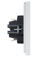 Выключатель 2-кл. СП FORTE&PIANO 10А FP206 с индикацией бел. IEK FP-V20-1-10-1-K01 ТехноИмпульс