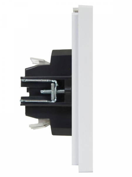 Выключатель проходной 2-кл. СП FORTE&PIANO 10А FP207 бел. IEK FP-V22-0-10-1-K01 ТехноИмпульс