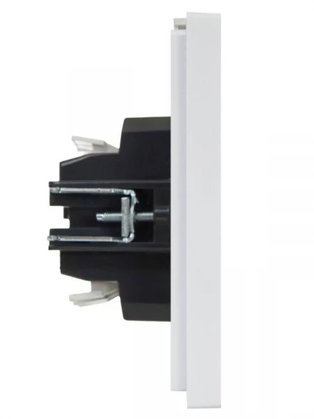 Выключатель проходной 2-кл. СП FORTE&PIANO 10А FP207 бел. IEK FP-V22-0-10-1-K01 ТехноИмпульс