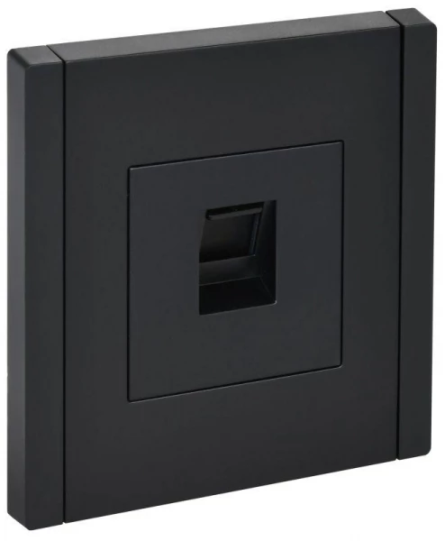 Розетка компьютерная RJ45 кат.5E FORTE&PIANO FP132 черн. IEK FP-K10-1-K02 ТехноИмпульс