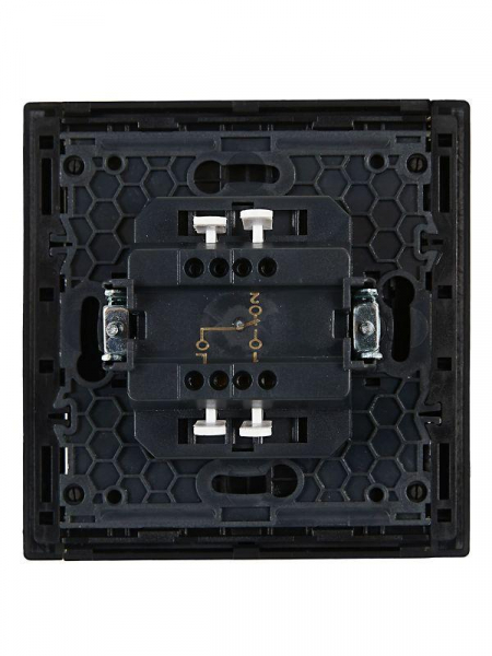 Выключатель проходной 1-кл. СП FORTE&PIANO 10А FP103 черн. IEK FP-V12-0-10-1-K02 ТехноИмпульс