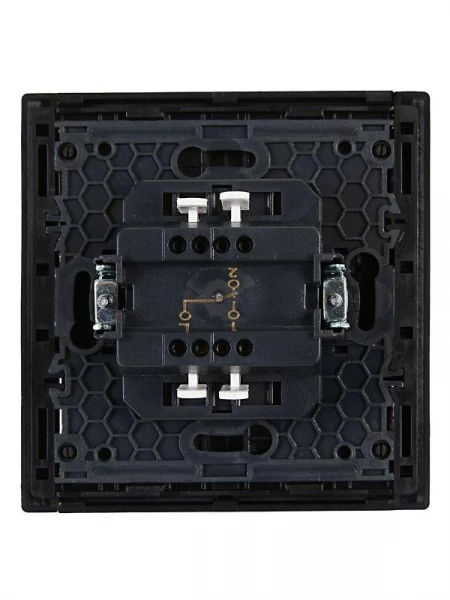 Выключатель проходной 1-кл. СП FORTE&PIANO 10А FP103 черн. IEK FP-V12-0-10-1-K02 ТехноИмпульс