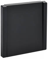 Выключатель проходной 1-кл. СП FORTE&PIANO 10А FP103 черн. IEK FP-V12-0-10-1-K02 ТехноИмпульс