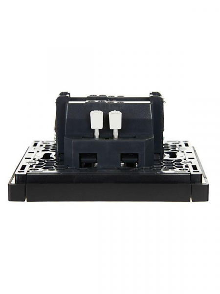 Выключатель проходной 1-кл. СП FORTE&PIANO 10А FP104 с индикацией черн. IEK FP-V12-1-10-1-K02 ТехноИмпульс