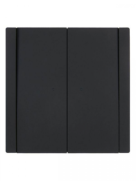 Выключатель проходной 2-кл. СП FORTE&PIANO 10А FP108 с индикацией черн. IEK FP-V22-1-10-1-K02 ТехноИмпульс