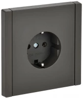 Розетка СП FORTE&PIANO FP314 16А с заземл. без защ. шторок безвинт. крепл. сер. IEK FP-R11-16-1-K03 ТехноИмпульс