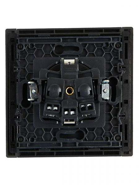 Розетка СП FORTE&PIANO FP315 16А с заземл. защ. шторки винт. крепл. сер. IEK FP-R14-16-K03 ТехноИмпульс