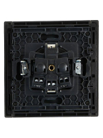 Розетка СП FORTE&PIANO FP315 16А с заземл. защ. шторки винт. крепл. сер. IEK FP-R14-16-K03 ТехноИмпульс