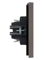 Выключатель 1-кл. СП FORTE&PIANO 10А FP301 сер. IEK FP-V10-0-10-1-K03 ТехноИмпульс