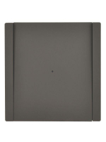 Выключатель 1-кл. СП FORTE&PIANO 10А FP302 с индикацией сер. IEK FP-V10-1-10-1-K03 ТехноИмпульс