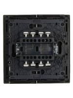 Выключатель проходной 2-кл. СП FORTE&PIANO 10А FP307 сер. IEK FP-V22-0-10-1-K03 ТехноИмпульс