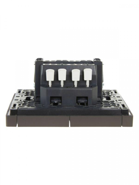 Выключатель проходной 2-кл. СП FORTE&PIANO 10А FP307 сер. IEK FP-V22-0-10-1-K03 ТехноИмпульс