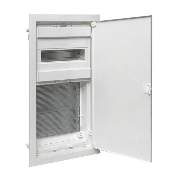 Щит комбинированный встраив. Nova 1 DIN-рейка + 2 монтаж. платы 3 габарит IP41 с пластик. дверью EKF nv-cb-pd-1+2 ТехноИмпульс