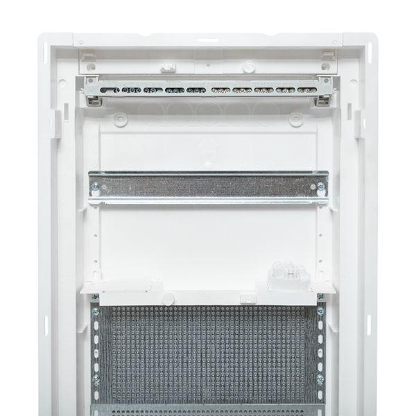 Щит комбинированный встраив. Nova 1 DIN-рейка + 2 монтаж. платы 3 габарит IP41 с метал. перфорированной дверью EKF nv-cb-pmd-1+2 ТехноИмпульс