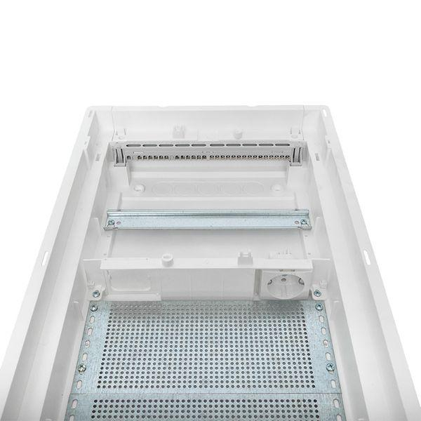 Щит комбинированный встраив. Nova 1 DIN-рейка + 2 монтаж. платы 3 габарит IP41 с метал. перфорированной дверью EKF nv-cb-pmd-1+2 ТехноИмпульс