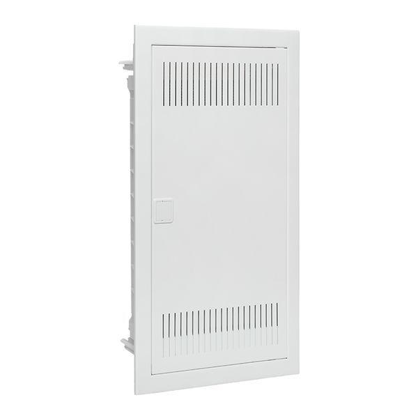 Щит комбинированный встраив. Nova 1 DIN-рейка + 2 монтаж. платы 3 габарит IP41 с метал. перфорированной дверью EKF nv-cb-pmd-1+2 ТехноИмпульс