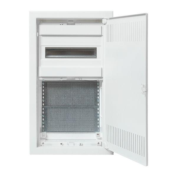 Щит комбинированный встраив. Nova 1 DIN-рейка + 2 монтаж. платы 3 габарит IP41 с метал. перфорированной дверью EKF nv-cb-pmd-1+2 ТехноИмпульс