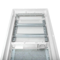 Щит комбинированный встраив. Nova 2 DIN-рейки + 2 монтаж. платы 4 габарит IP41 с метал. перфорированной дверью EKF nv-cb-pmd-2+2 ТехноИмпульс