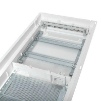 Щит комбинированный встраив. Nova 2 DIN-рейки + 2 монтаж. платы 4 габарит IP41 с метал. перфорированной дверью EKF nv-cb-pmd-2+2 ТехноИмпульс