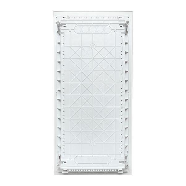 Щит комбинированный встраив. Nova 2 DIN-рейки + 2 монтаж. платы 4 габарит IP41 с метал. перфорированной дверью EKF nv-cb-pmd-2+2 ТехноИмпульс