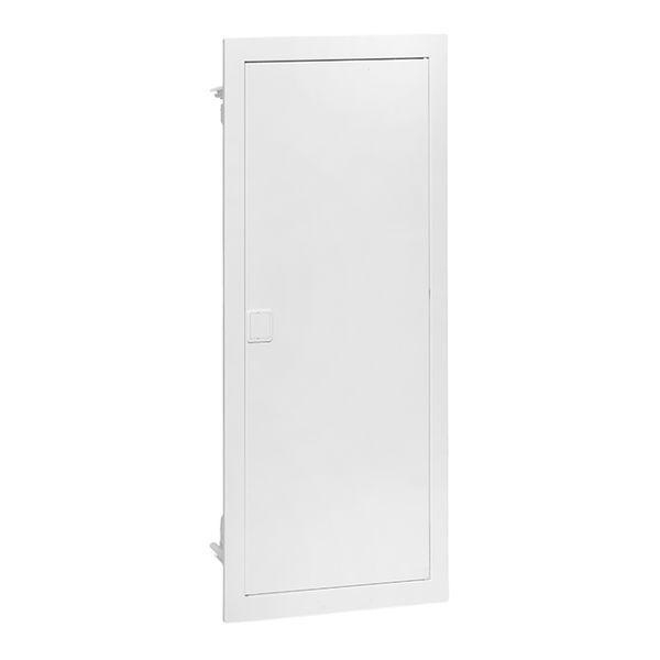 Щит комбинированный встраив. Nova 2 DIN-рейки + 2 монтаж. платы 4 габарит IP41 с пластик. дверью EKF nv-cb-pd-2+2 ТехноИмпульс