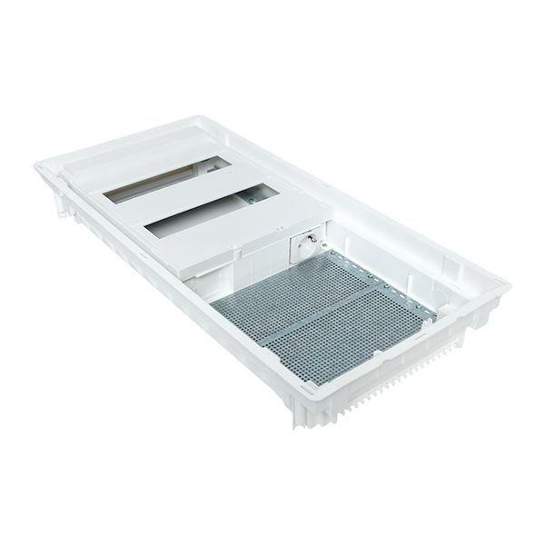 Щит комбинированный встраив. Nova 2 DIN-рейки + 2 монтаж. платы 4 габарит IP41 с пластик. дверью EKF nv-cb-pd-2+2 ТехноИмпульс