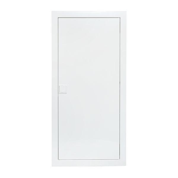 Щит комбинированный встраив. Nova 2 DIN-рейки + 2 монтаж. платы 4 габарит IP41 с пластик. дверью EKF nv-cb-pd-2+2 ТехноИмпульс