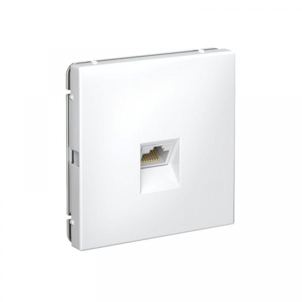 Розетка компьютерная ArtGallery RJ45 кат.5E механизм бел. SE GAL000183 ТехноИмпульс