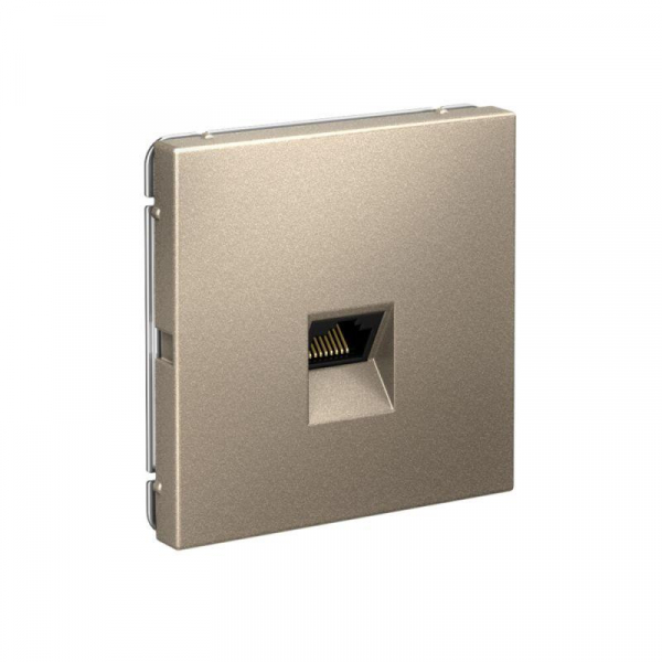 Розетка компьютерная ArtGallery RJ45 кат.5E механизм шампань SE GAL000583 ТехноИмпульс