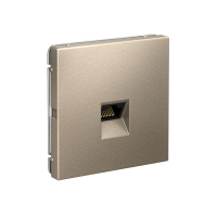 Розетка компьютерная ArtGallery RJ45 кат.5E механизм шампань SE GAL000583 ТехноИмпульс