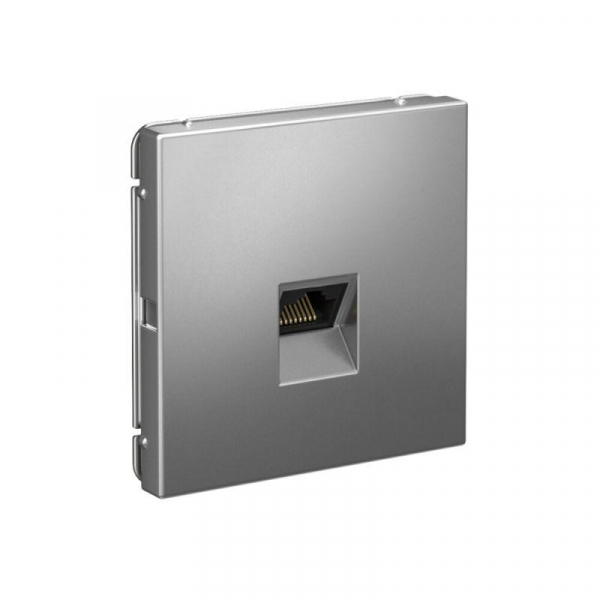 Розетка компьютерная ArtGallery RJ45 кат.5E механизм сталь SE GAL000983 ТехноИмпульс