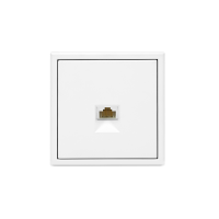 Розетка компьютерная ArtGallery RJ45 кат.5E механизм лотос SE GAL001383 ТехноИмпульс