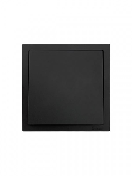 Выключатель 1-кл. СП ZIMA IP20 10А безвинт. зажим черн. бархат LEZARD 704-4288-100QC ТехноИмпульс