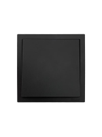 Выключатель 1-кл. СП ZIMA IP20 10А безвинт. зажим черн. бархат LEZARD 704-4288-100QC ТехноИмпульс