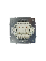 Выключатель 2-кл. СП ZIMA IP20 10А безвинт. зажим бел. LEZARD 704-0288-101QC ТехноИмпульс