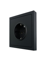 Розетка 1-мест. с/з ПБТ СП ZIMA IP20 16А безвинт. зажим черн. бархат LEZARD 704-4288-122BQC ТехноИмпульс