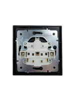 Розетка 1-мест. с/з ПБТ СП ZIMA IP20 16А безвинт. зажим черн. бархат LEZARD 704-4288-122BQC ТехноИмпульс