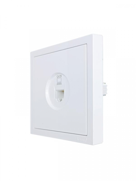 Розетка компьютерная 1-мест. СП ZIMA бел. LEZARD 704-0288-140 ТехноИмпульс