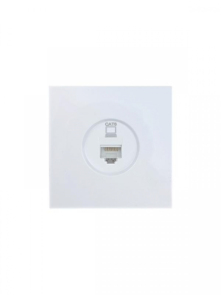 Розетка компьютерная 1-мест. СП ZIMA бел. LEZARD 704-0288-140 ТехноИмпульс